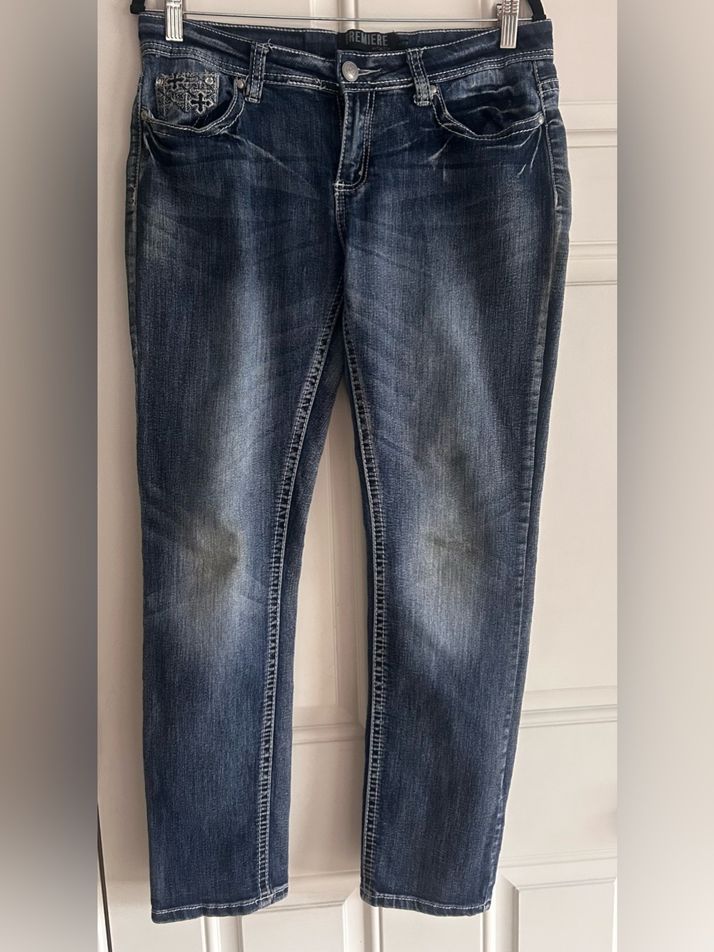 Premiere Denim by rue21 Women's Dark Blue Skinny Jeans